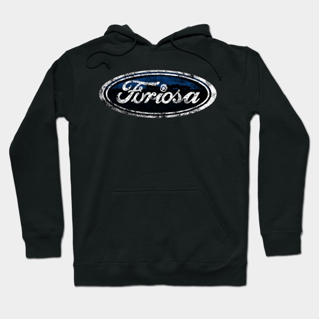 Furiosa Motors Hoodie by Littlebluestudios